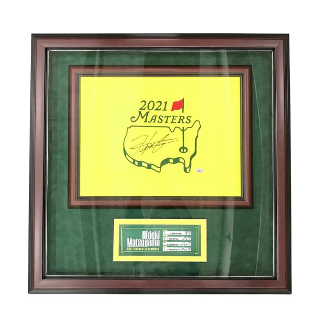 その他ブランド(OTHER BRAND)松山英樹 直筆サイン入りピンフラッグ 2021マスターズ OT2921FW0001(M…