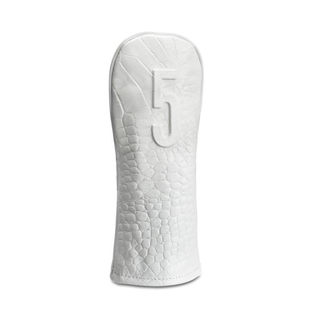 ベゼル(VESSEL)Lux 5U ユーティリティ ヘッドカバー Embossed HC1123 Croc White(Men…