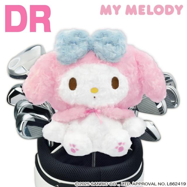 ホクシン(Hokushin)ゴルフ マイメロディ ヘッドカバー ドライバー用 タレミミ MMHD3 マイメロDR タレミミ(M…