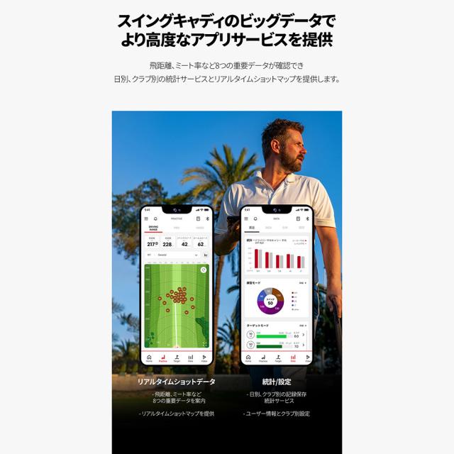 ボイスキャディ(voice caddie)ゴルフ 測定器 スイングキャディ SC4(Men’s、Lady’s)_8