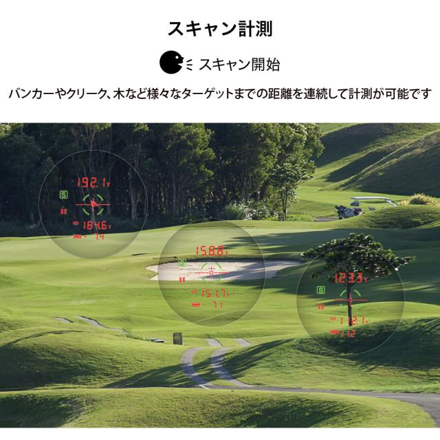 ショットナビ(Shot Navi)ゴルフ 距離計測器 Voice Laser GR Leo PRO(Men’s、Lady’s)_6