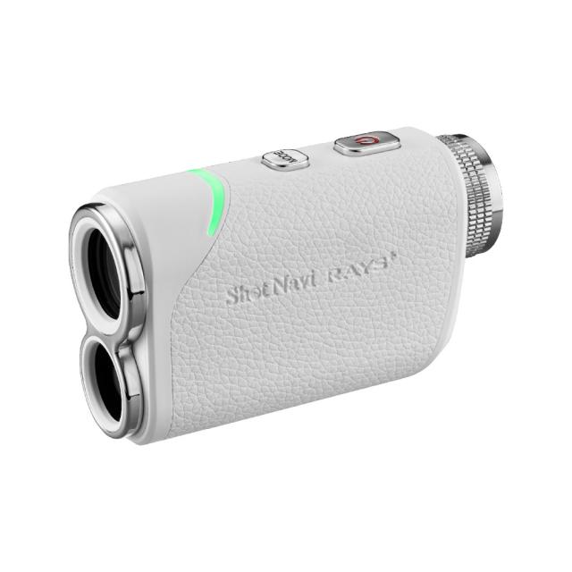ショットナビ(Shot Navi)ゴルフ 距離計 レーザースナイパー RAYS プラス ホワイト Laser Sniper R…