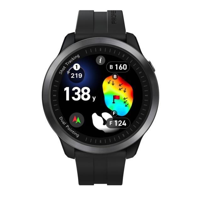 ボイスキャディ(voice caddie)ゴルフ 距離計 T12 PRO 腕時計型 ゴルフナビ GPS ウォッチ(Men’s)