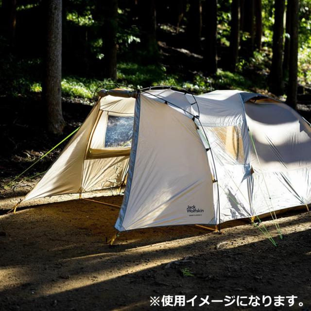 ジャックウルフスキン(JackWolfskin)テント キャンプ 4人用 グランド