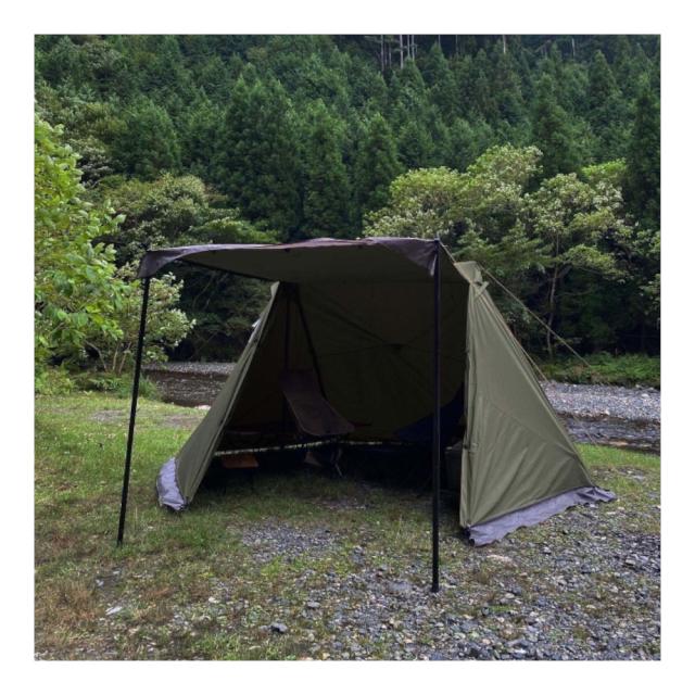 DUCKNOT(DUCKNOT)テント キャンプ ツーリングテント ハンティングヘキサ T/C (2022年度版) 72220…_1
