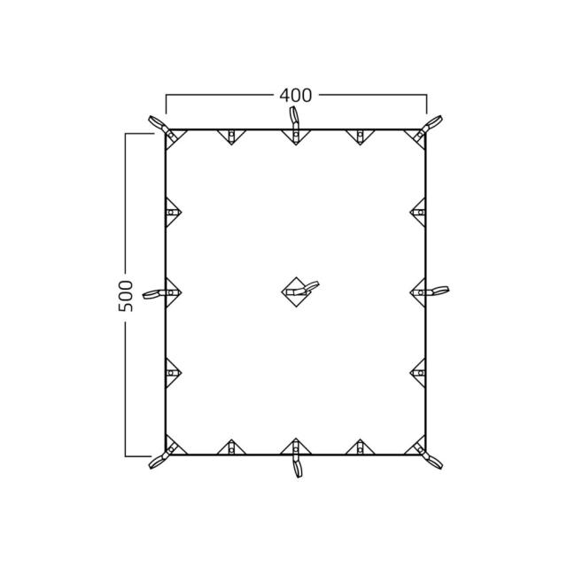 ノルディスク(Nordisk)テント タープ レクタングラータープ Kari 20 242043 キャンプ アウトドアの通販は