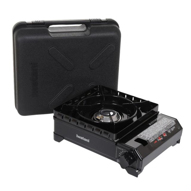 イワタニ(iwatani)カセットコンロ キャンプ カセットフー タフまる CB-ODX-1-BK