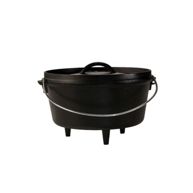 ロッジ(LODGE)ダッチオーブン 10インチ ロジック キャンプオーヴン 10インチディープ L10DCO3 1924012…