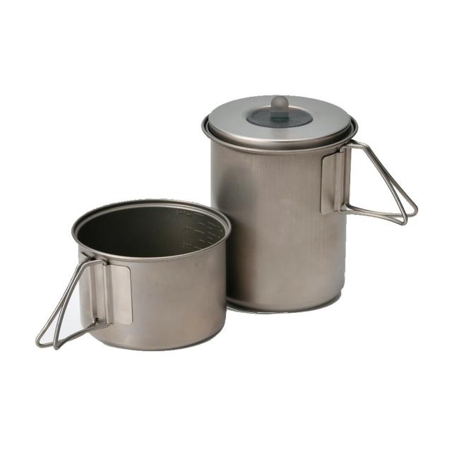 スノーピーク(snow peak)ソロセット 極 チタン Mini Solo Cook Set Titanium SCS-00…_1