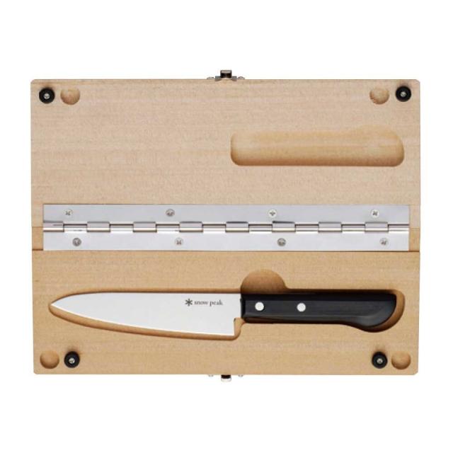 スノーピーク(snow peak)包丁落下防止 マグネット 天然木 マナイタセット M Chopping Board M CS…