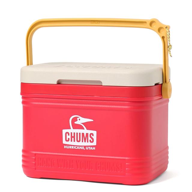 チャムス(CHUMS)クーラーボックス 保冷 キャンパークーラー 18L CH62-1893-R001 ドリンクホルダー付き