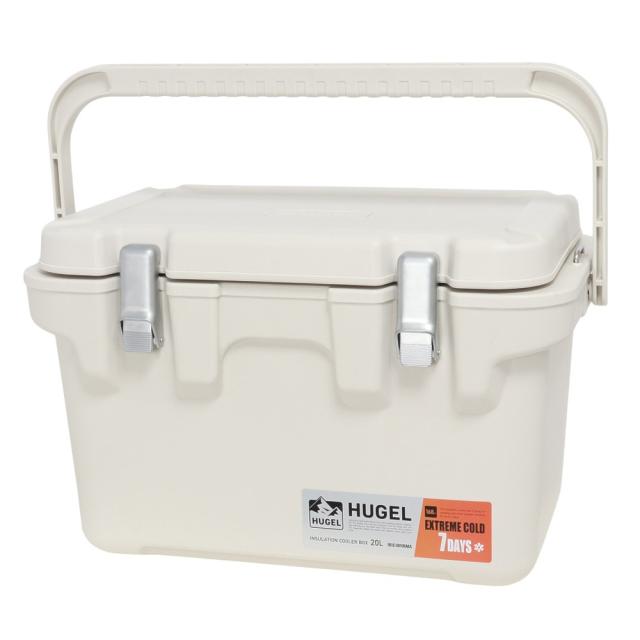 ヒューゲル(HUGEL)真空断熱クーラーボックス 20L VITC-20R ベージュ
