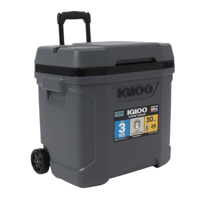 イグルー(igloo)クーラーボックス 28.5L 保冷 ラティチュード 30 ROLLER 35049 キャスター付き ハー…