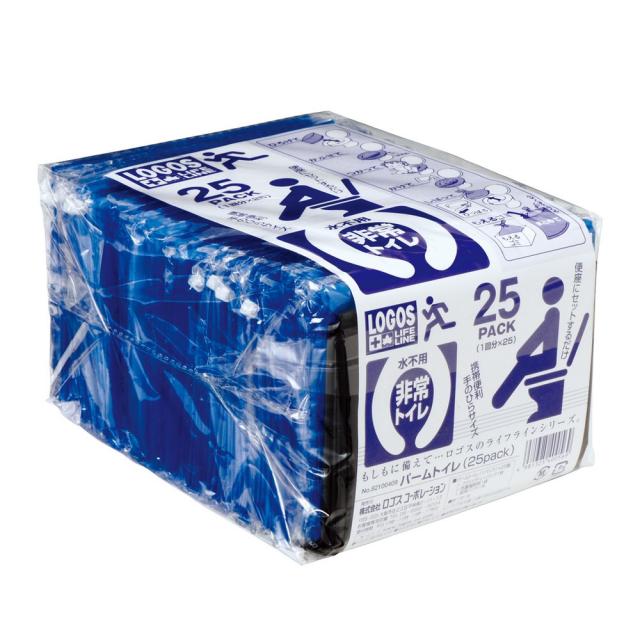 ロゴス(LOGOS)LLL パームトイレ 25pack 82100409
