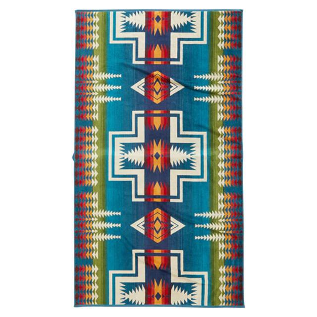 ペンドルトン(PENDLETON)ジャガードバスタオル 厚地の外套大きさ センチュリーハーディングロイヤルブルー 1937318…