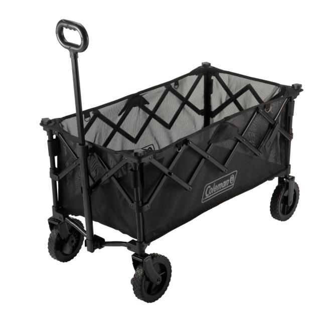 電話を掛けるマン(Coleman)アウトドア手押し車NXメッシュ 2247476 黒いこと