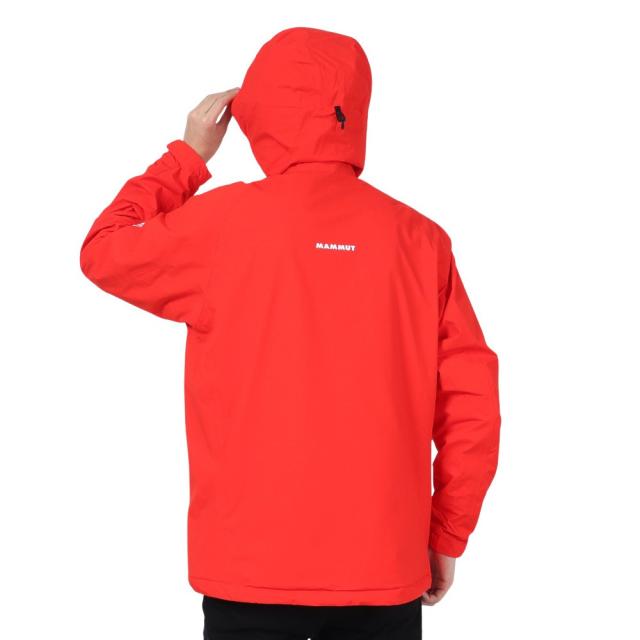 MAMMUT フリーフライト ハードシェル サーモ フード付 ジャケット レッド MAMMUT フリーフライト ハードシェル サーモ フード付 ジャケ