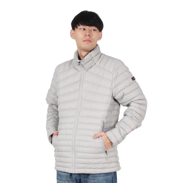 シモン(simond)ダウンジャケット アウター TREK 100 8891117 グレー 撥水 温熱 ポケッタブル(Men’…