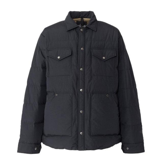 【ポイント5％！5/3 21:00〜22:59限定】ザ・ノース・フェイス(THE NORTH FACE)ダウンジャケット アウター スタッフドシャツ ND92532 K(Men’…