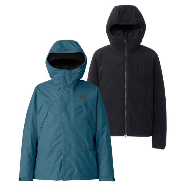ヘリーハンセン(HELLY HANSEN)ジャケット 中綿 アウター スカンザ3ウェイジャケット HO12570 CL(Men…