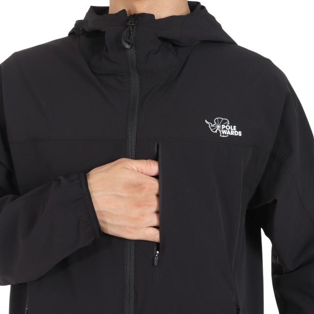 POLEWARDS(POLEWARDS)アウター CORDURA LIGHT ソフトシェル ジャケット PW2RJN04 BL…_8