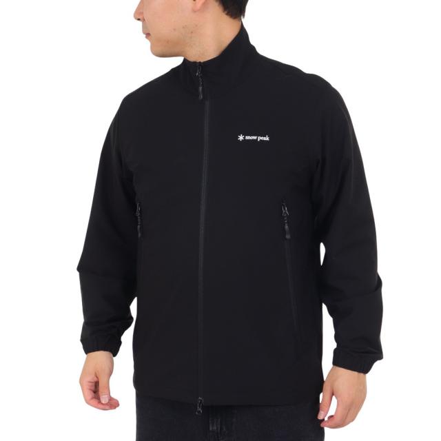 スノーピーク( peak)アウター ジャケット ストレッチクロスジャケット SPE-JK-23AU001 BK ブラッ…