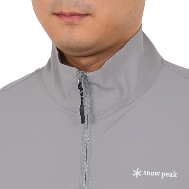 スノーピーク(snow peak)アウター ジャケット ストレッチクロスジャケット SPE-JK-23AU001 GY グレー…_5