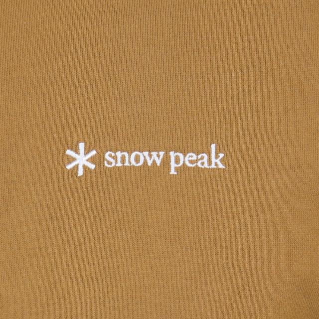 スノーピーク(snow peak)パーカー スウェット ロゴジップアップフーディー SPE-SW-23AU001 CY キャメ…_9