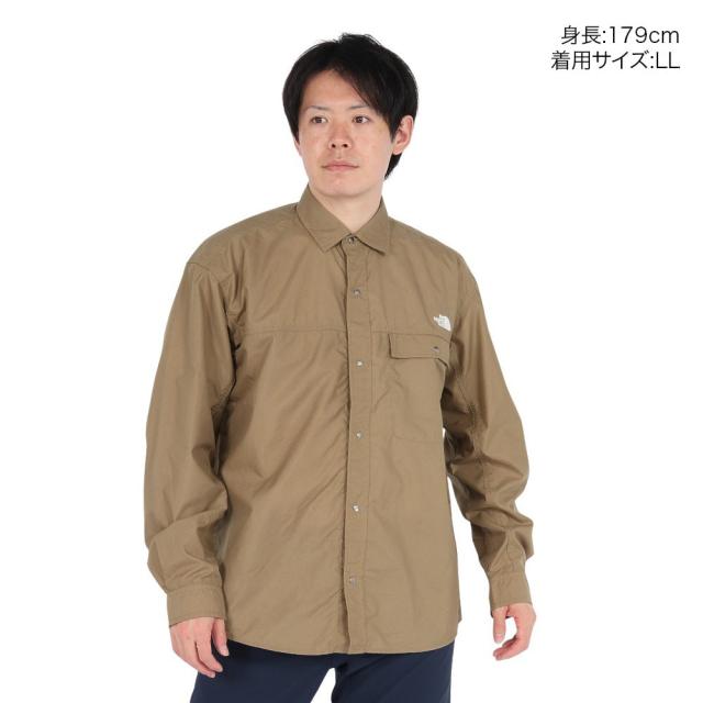 ザ・ノース・フェイス(THE NORTH FACE)長袖シャツ ロングスリーブ ヌプシ シャツ NR12552 CK(Men’…_1
