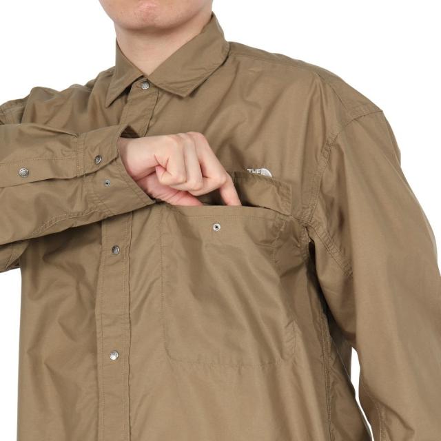 ザ・ノース・フェイス(THE NORTH FACE)長袖シャツ ロングスリーブ ヌプシ シャツ NR12552 CK(Men’…_8