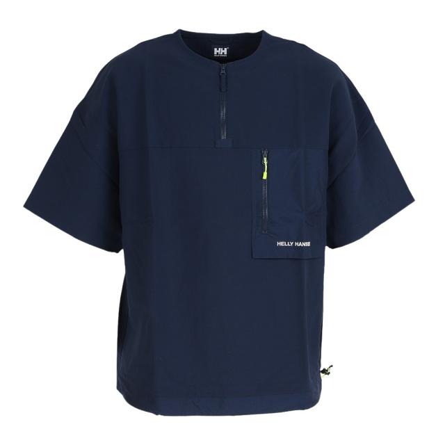 ヘリーハンセン(HELLY HANSEN)半袖シャツ ミステプルオーバー HH32508 ON(Men’s)