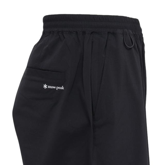 【ポイント5％！5/3 21:00〜22:59限定】スノーピーク(snow peak)ボトム イージーワイドパンツ BK NSD-PT-25AU002 019(Men’s)_7