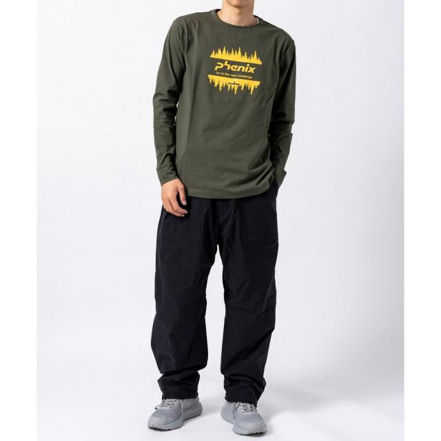 【ポイント5％！5/3 21:00〜22:59限定】PHENIX(PHENIX)ボトム トリニティーパンツ ワイドスタンダード POM25PA52BLACK(Men’s)_5