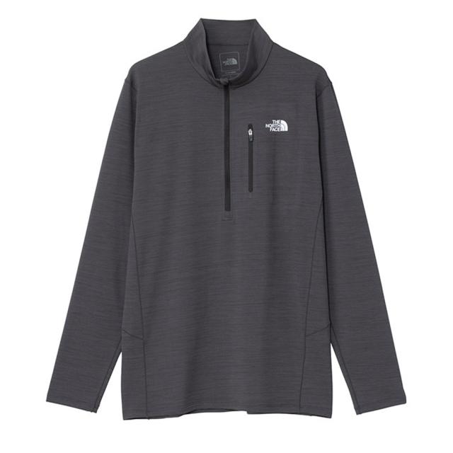 ザ・ノース・フェイス(THE NORTH FACE)長袖Tシャツ ロンT ロングスリーブフラッシュドライスリーディージップアッ…