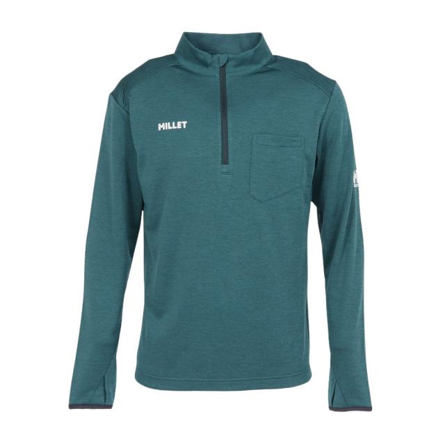 ミレー(Millet)長袖Tシャツ ロンT アイラ 2 ジップ ロングスリーブ MIV01980-N4238(Men’s)
