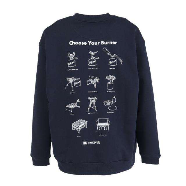 スノーピーク(snow peak)長袖Tシャツ ロンT Choose Your Burner スウェットシャツ SP-SW-2…_2