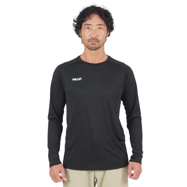 ミレー(Millet)長袖Tシャツ ロンT ドライグリッド ライト クルー MIV02176-N0247(Men’s)_1