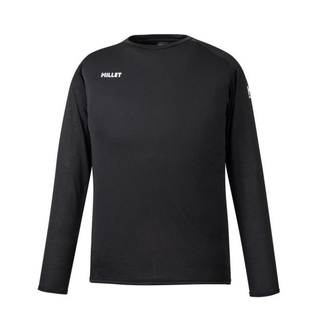ミレー(Millet)長袖Tシャツ ロンT ドライグリッド ライト クルー MIV02176-N0247(Men’s)