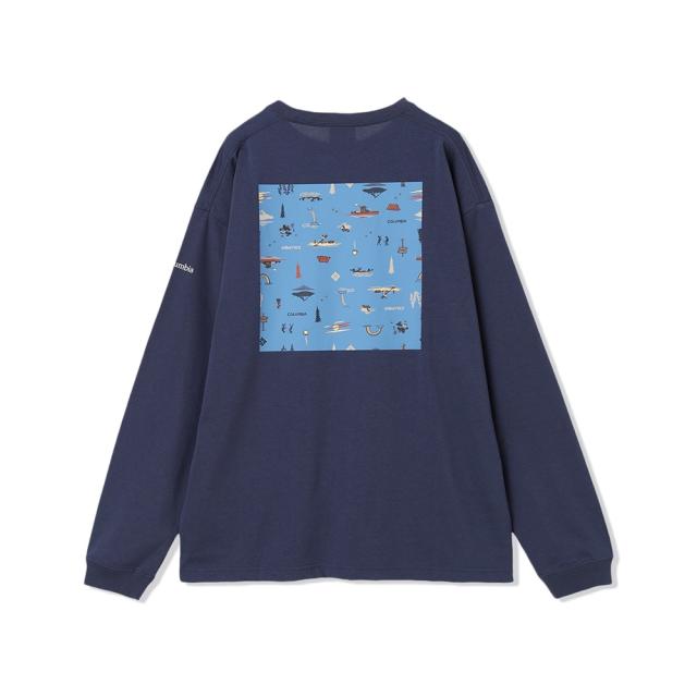 コロンビア(Columbia)長袖Tシャツ ロンT レイクトゥアベニューグラフィックロングスリーブTシャツ PG2042 46…