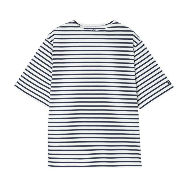 ヘリーハンセン(HELLY HANSEN)半袖 HHマリンボーダーボートネック Tシャツ HM32621 OW(Men’s)