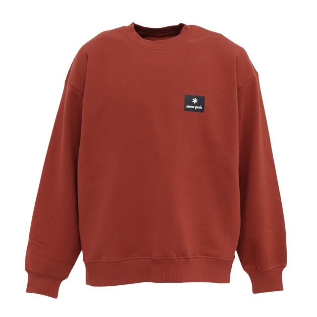 スノーピーク(snow peak)トレーナー Square Logo プルオーバー スウェット LBR NSD-SW-25AU…