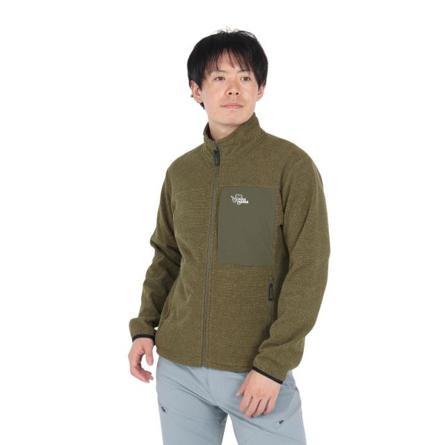 POLEWARDS(POLEWARDS)アウター フリース ジップアップ エアロフリース ジャケット PW2SJZ01 OLV…