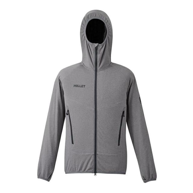 ミレー(Millet)ジップアップ フリース ドライ グリッド フーディ MIV02040-N4048(Men’s)