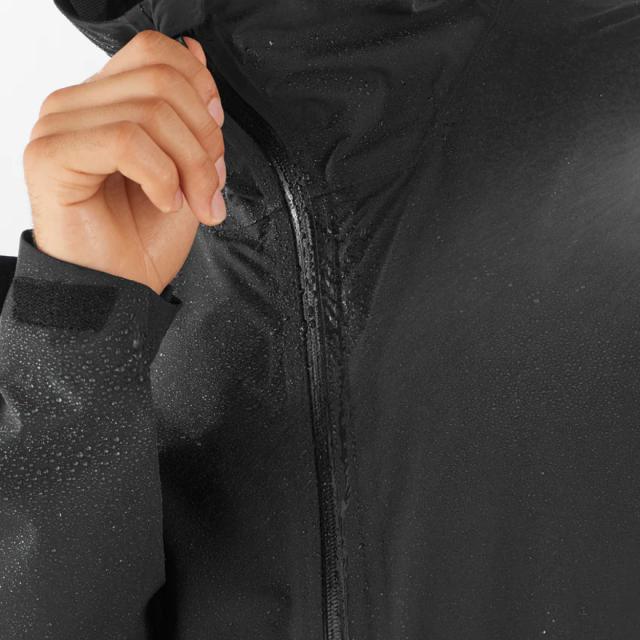 サロモン(SALOMON)レインウェア 雨具 防水透湿 シェルジャケット OUTERPATH 2.5L LC2211400(M…