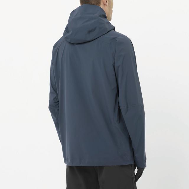 サロモン(SALOMON)レインジャケット 雨具 防水 OUTERPATH P 2.5 ジャケット LC2643200(Men…_3
