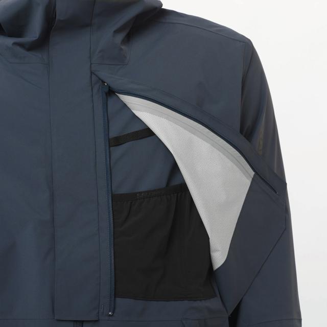 サロモン(SALOMON)レインジャケット 雨具 防水 OUTERPATH P 2.5 ジャケット LC2643200(Men…_6