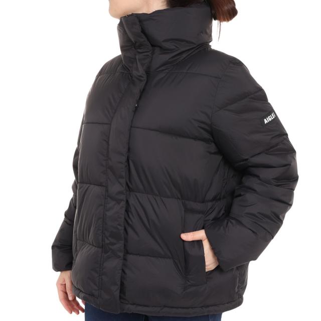 エーグル(AIGLE)アウター ジャケット 中綿 撥水インサレーションフーデッドジャケット ZBFAO34-004 ブラック(…
