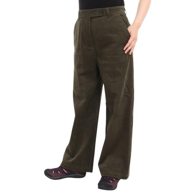 エーグル(AIGLE)パンツ ボトム コットンフレアパンツ ZHFAO35-007 カーキ(Lady’s)