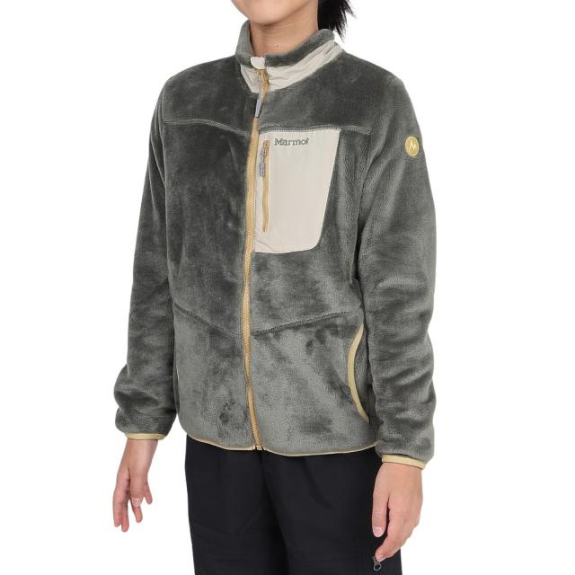 マーモット(Marmot)キッズ バイガンフリースジャケット TSAKF104-KHAKI(Jr)