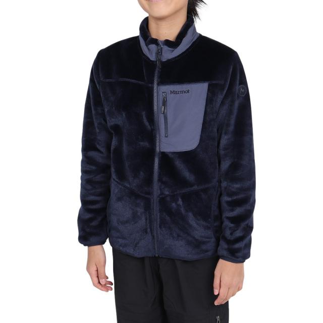 マーモット(Marmot)キッズ バイガンフリースジャケット TSAKF104-NVY(Jr)